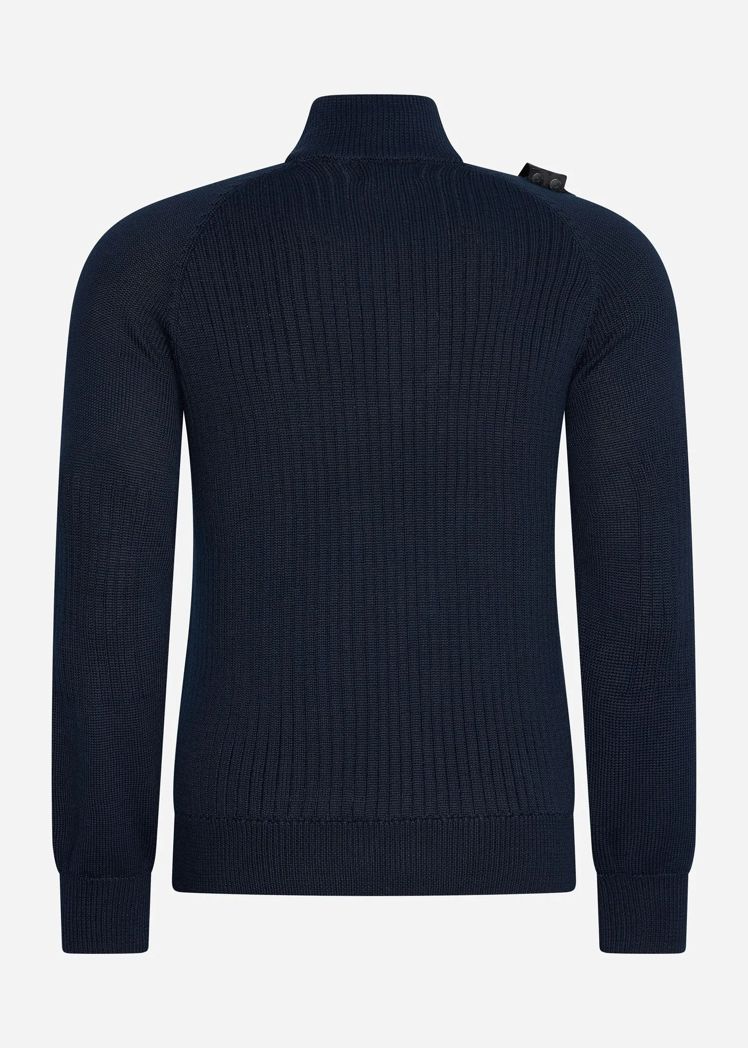 Quarter zip knit - ink navy