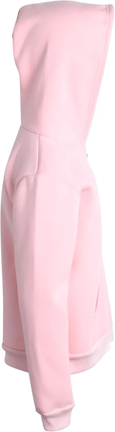 Real Love Girls' Sweatshirt - Heavyweight Fully Sherpa Lined Super Soft Plush Zip Hoodie - Winter Sweatshirt, 7-16