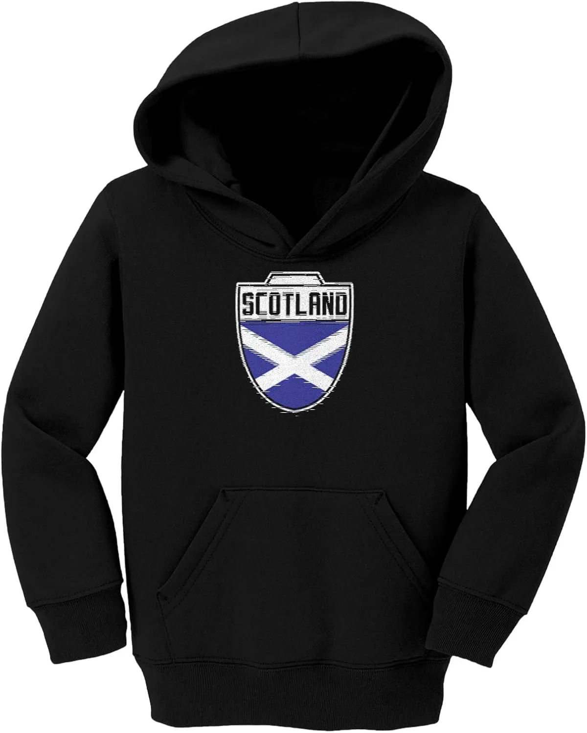 Scotland - Country Soccer Crest Toddler/Youth Fleece Hoodie