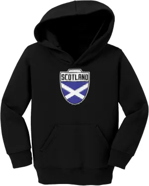 Scotland - Country Soccer Crest Toddler/Youth Fleece Hoodie
