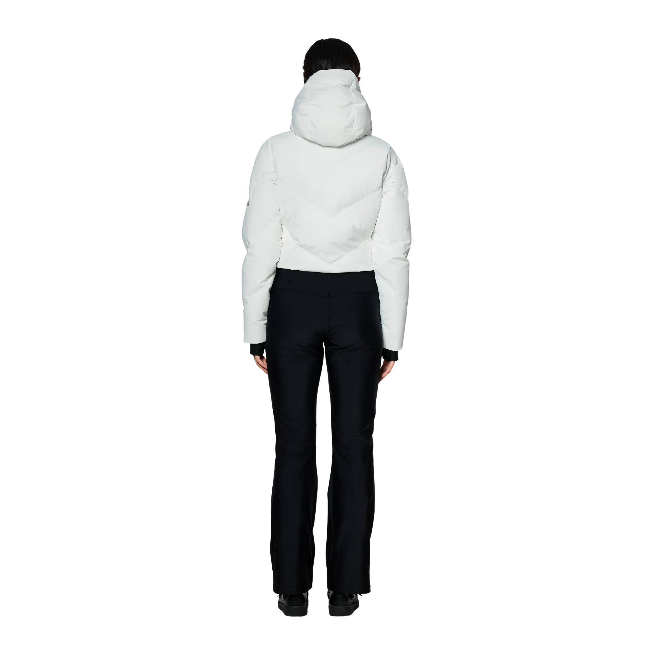 SKI JUMPSUIT - WHITE & BLACK
