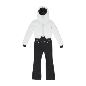 SKI JUMPSUIT - WHITE & BLACK