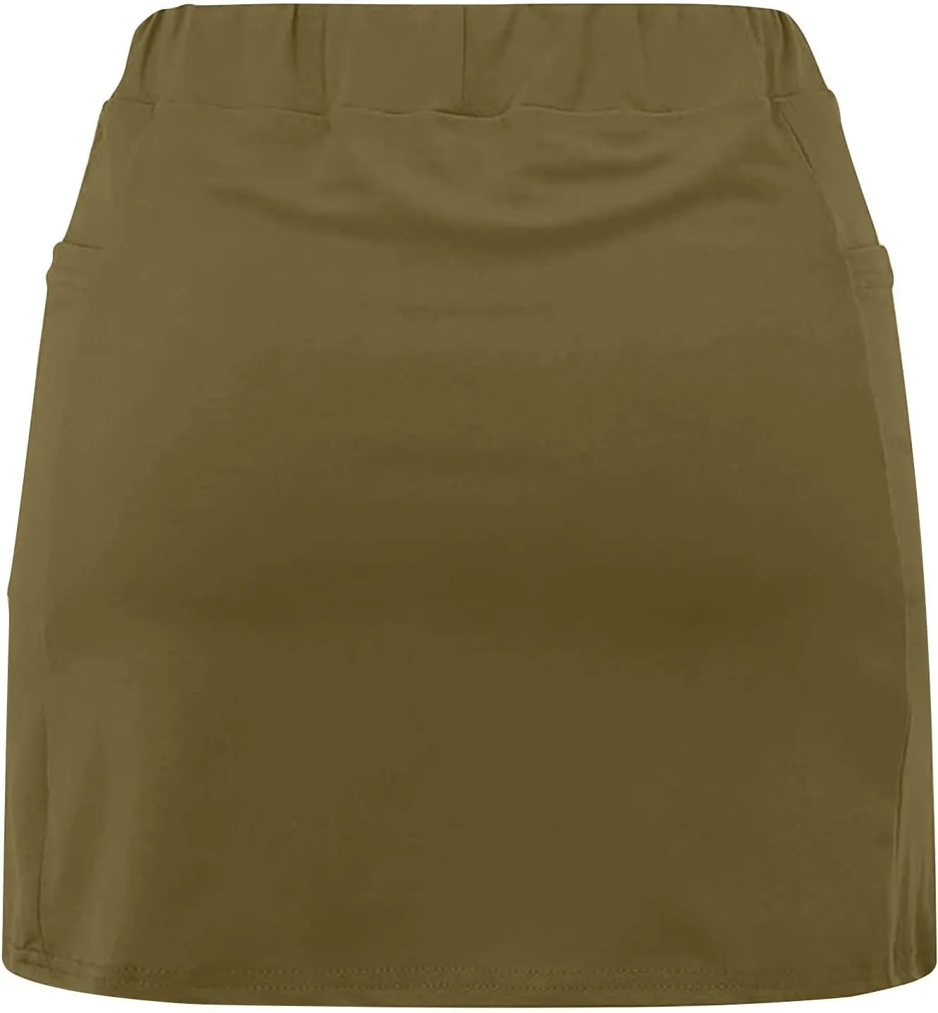 Skorts for Woman Tummy Control High Waist Womens Shorts Dressy Casual Athletic Tennis Mini Skirts with Pockets
