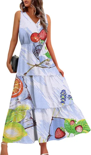 Spring Dresses for Women 2025 Floral Print Dresses for Women 2025 Casual Boho Flowy Patchwork