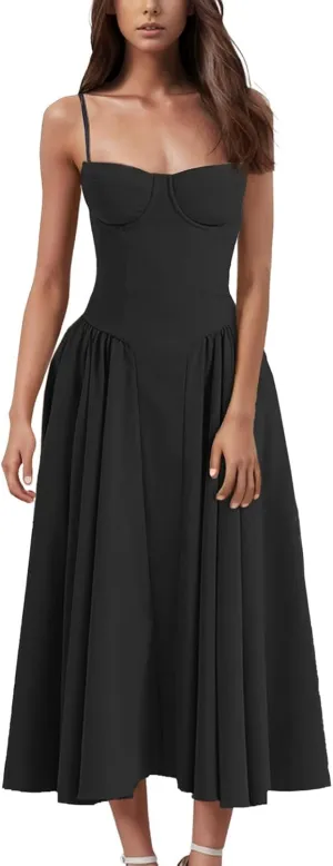 Spring Dresses for Women 2025 Sleeveless Maxi Dress Summer Dresses for Women 2025 Boho Dresses