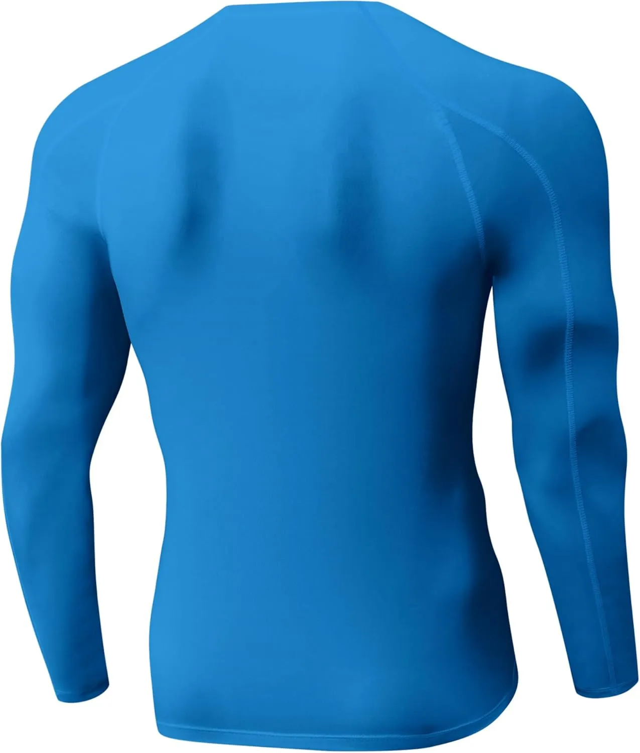 SPVISE Compression Shirt Men Long Sleeve, Cool Dry Men's Athletic Workout Running T-Shirt Tops, Sports Rash Guard Base Layer