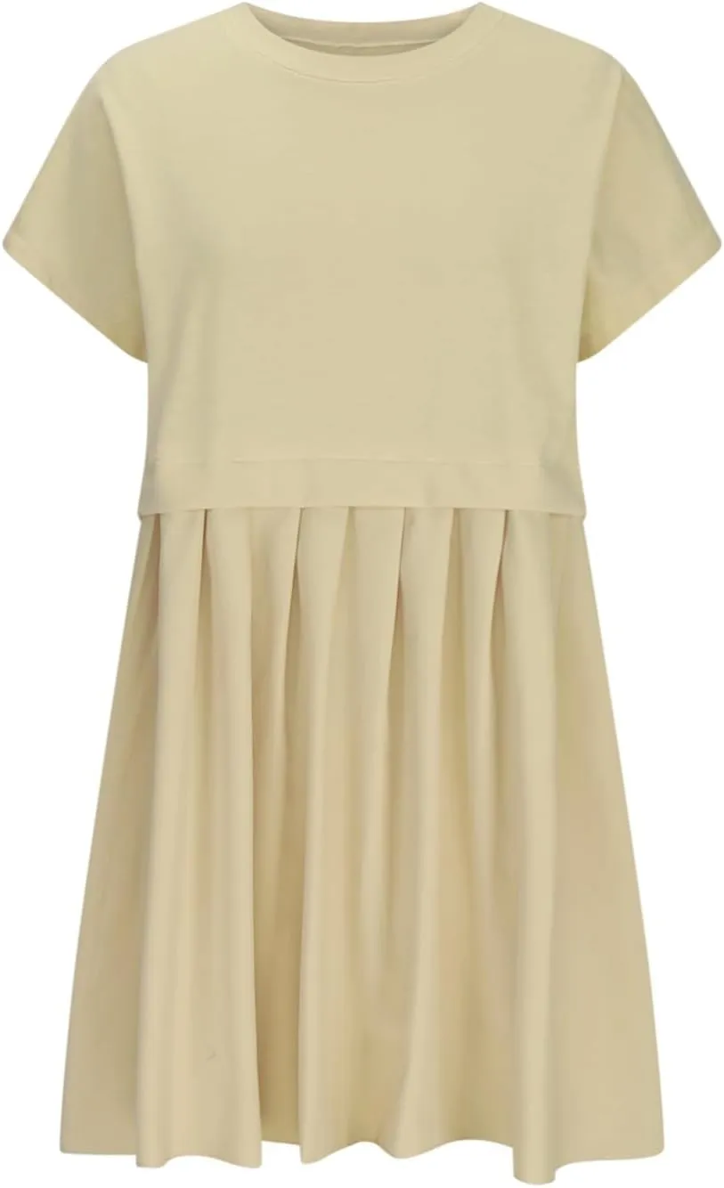 Summer Dresses for Women Oversized Sweatshirts Dress Mini Boho Tennis Dress Ruffle Babydoll Dresses 2024, Small