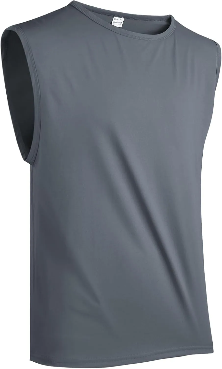 Surenow Men's Workout Tank Tops Athletic Sleeveless T-Shirt Sport Muscle Tank Running Breathable Gym Muscle T-Shirt for Men