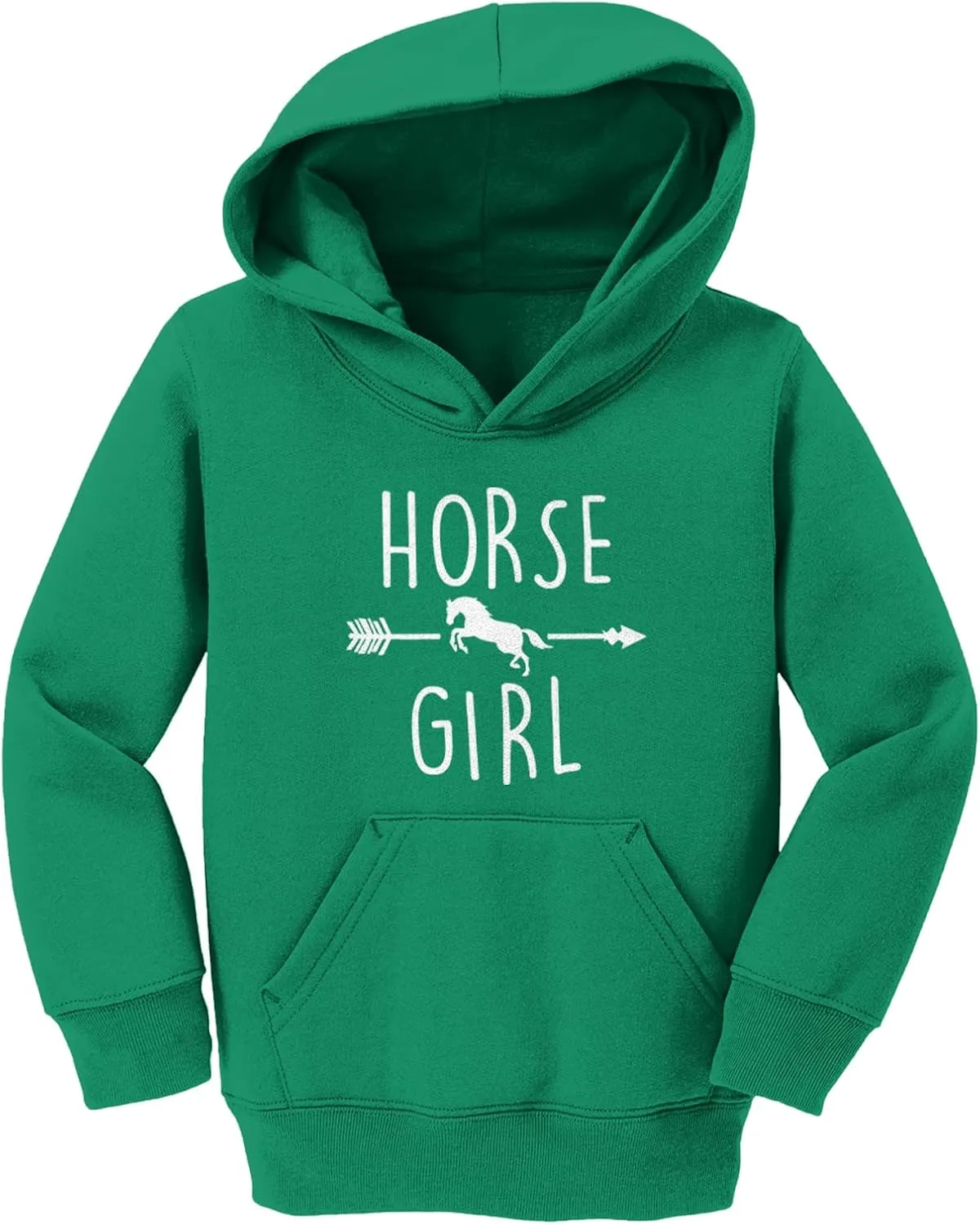 Tcombo Horse Girl - Equestrian Pony Rider Toddler/Youth Fleece Hoodie