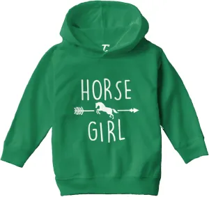 Tcombo Horse Girl - Equestrian Pony Rider Toddler/Youth Fleece Hoodie