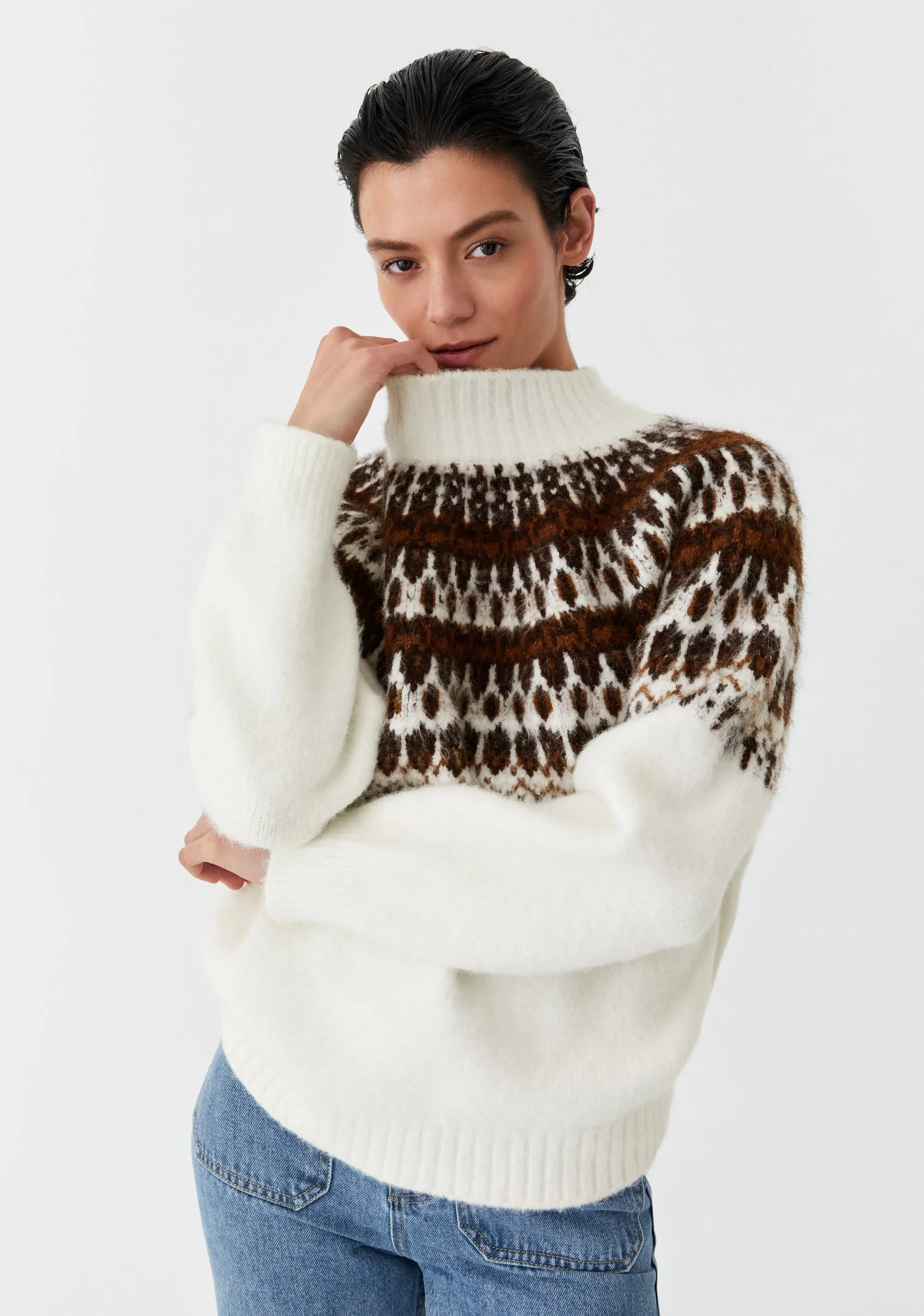 Terrance Knit Pullover_Cream