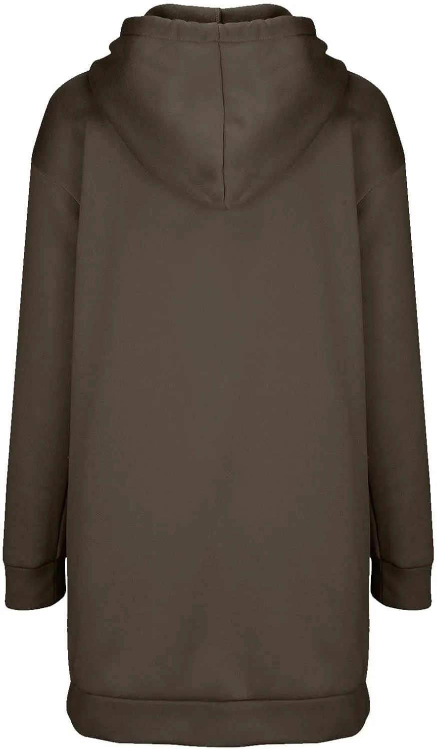 The Warmy Oversized Hoodie Dress for Women Casual Pullover Sweatshirt Long Sleeve with Kangaroo Pocket
