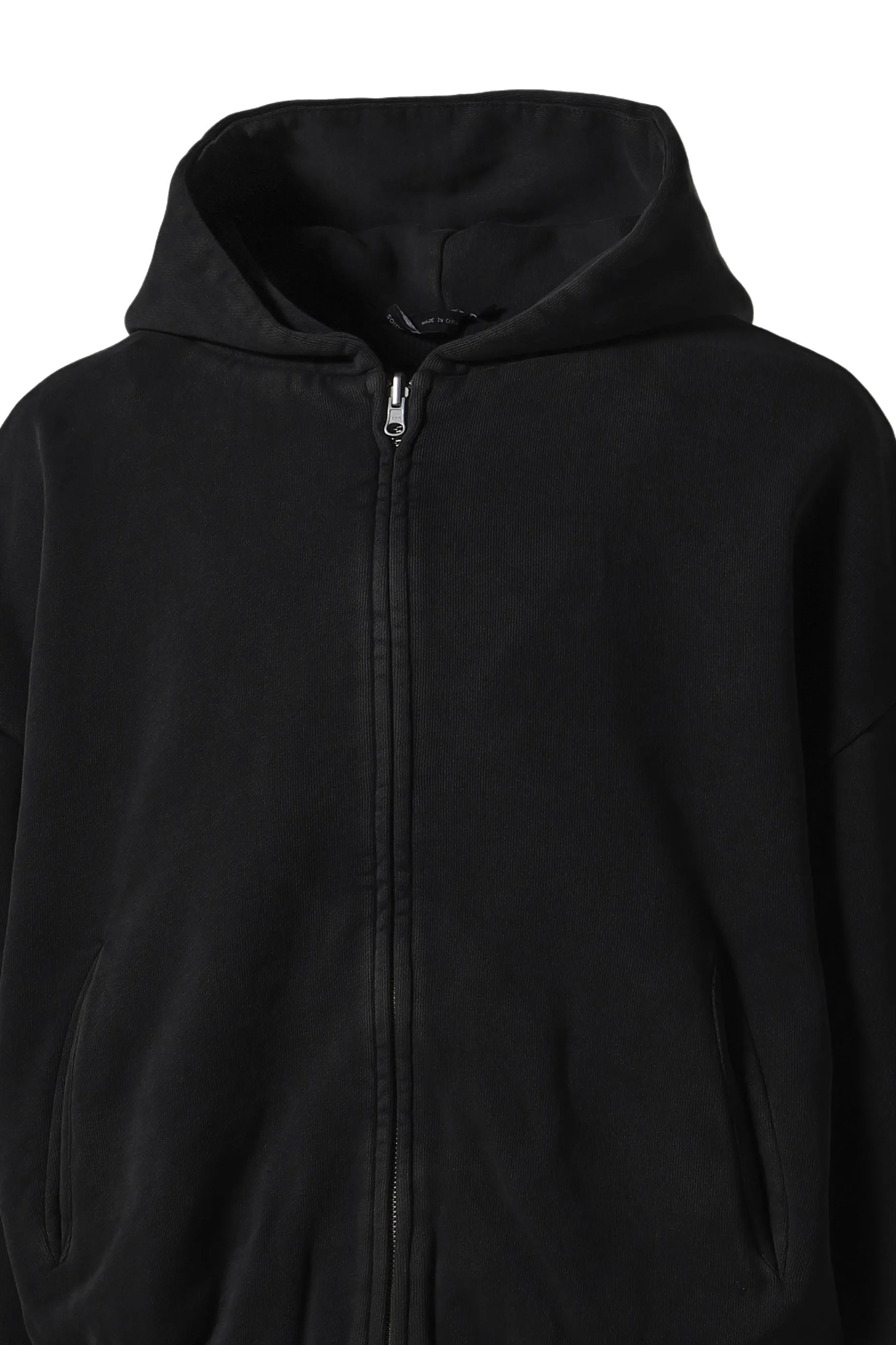 THERMAL HOOD / WASHED BLK
