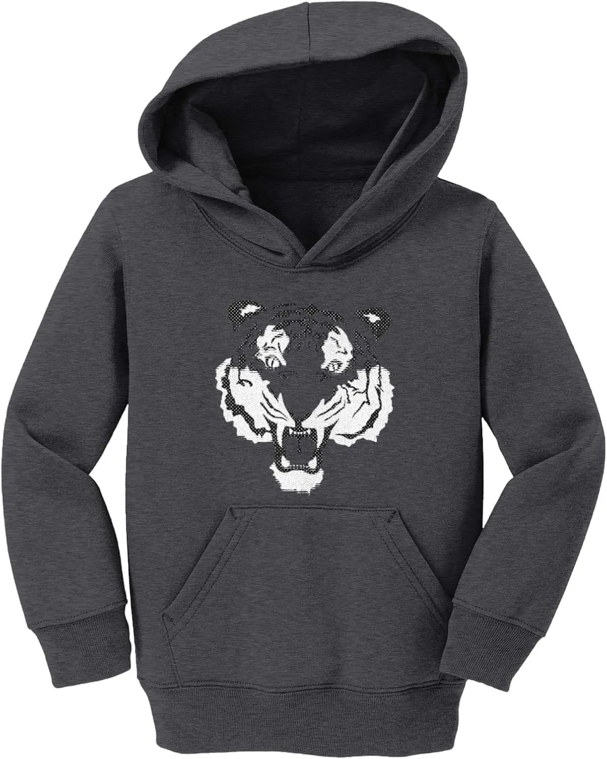 Tiger Face - Fierce Spirit Animal Toddler/Youth Fleece Hoodie