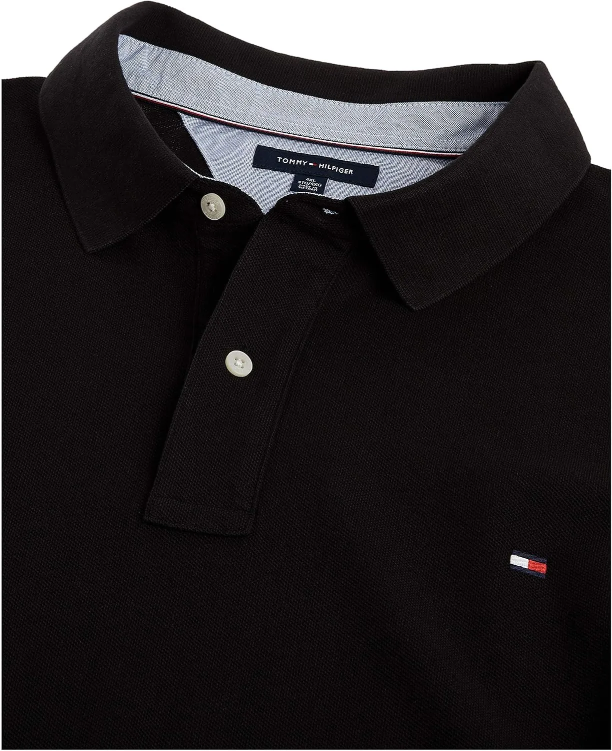 Tommy Hilfiger Men's Big & Tall Short Sleeve Cotton Pique Polo Shirt in Classic Fit
