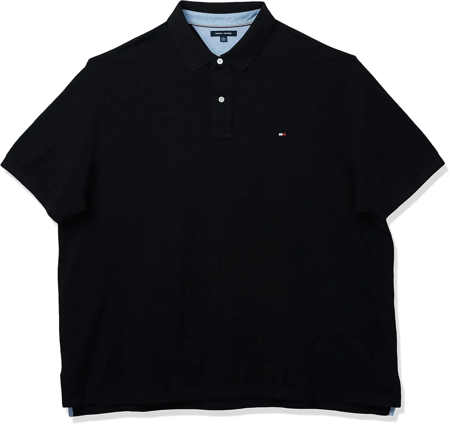 Tommy Hilfiger Men's Big & Tall Short Sleeve Cotton Pique Polo Shirt in Classic Fit