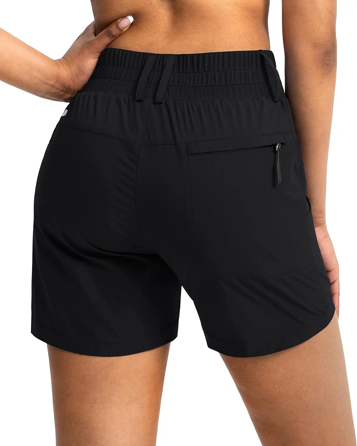 Viodia Women's 5" Hiking Golf Shorts with Pockets High Waist Stretch Cargo Short Shorts for Women Casual Summer
