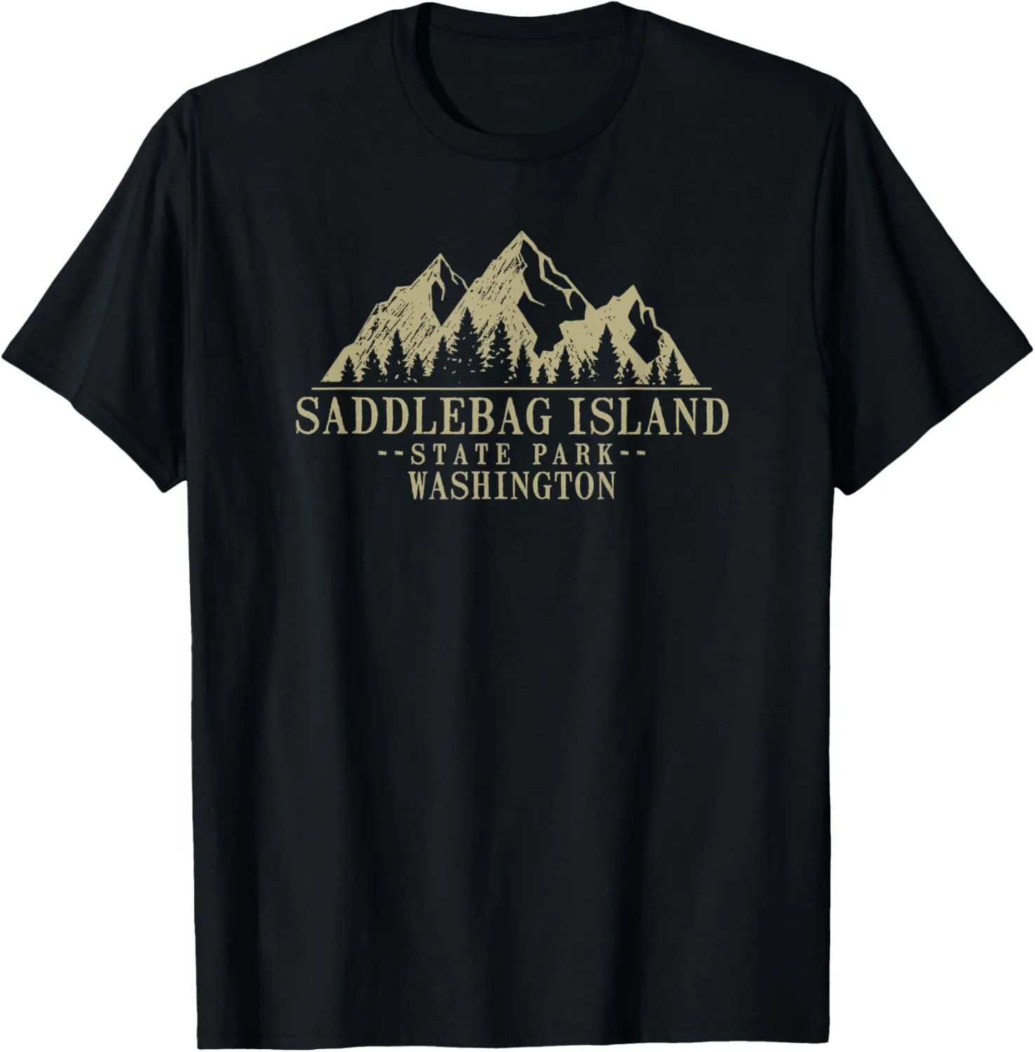 Washington SADDLEBAG ISLAND STATE PARK T-Shirt