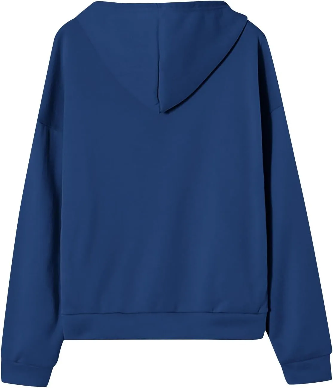 Women Fleece Full Zip Up Hoodie Baggy Drawstring Zipper Sweatshirt Jacket Lightweight Comfy Fall Winter Outfits Coats