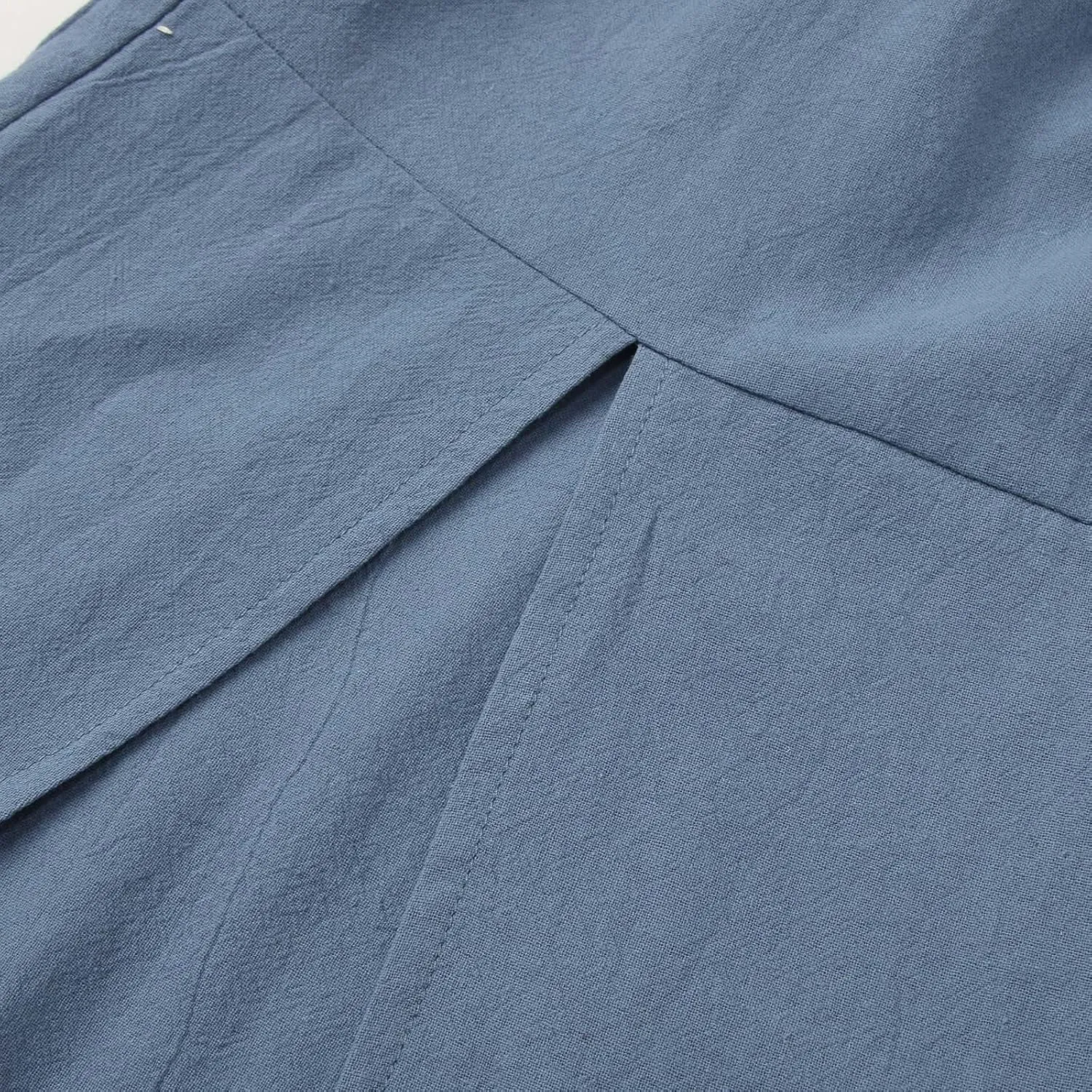Women Linen Summer Palazzo Pant Trousers Low Waist Ankle Length Slim-Fit Palazzo Lounge Pants Beach