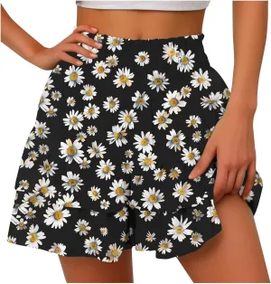 Women's Athletic Skirts with Shorts Underneath, Tennis Golf Skorts Tummy Control Pockets for Workout Gym 2025
