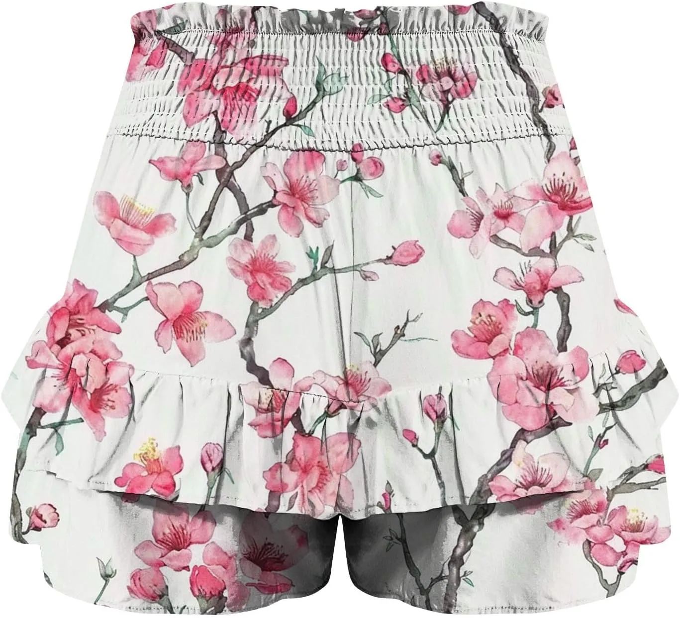 Womens Athletic Skort Elastic Waist Skorts High Waisted Skort Plus Size Summer Skort Casual Tennis Skort for 2024