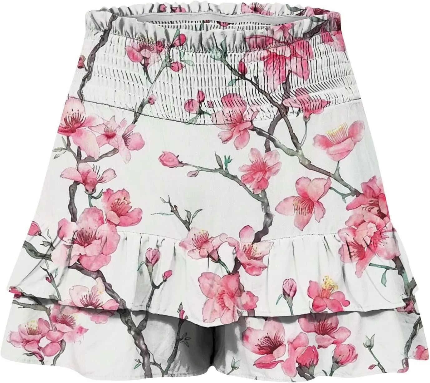Womens Athletic Skort Elastic Waist Skorts High Waisted Skort Plus Size Summer Skort Casual Tennis Skort for 2024