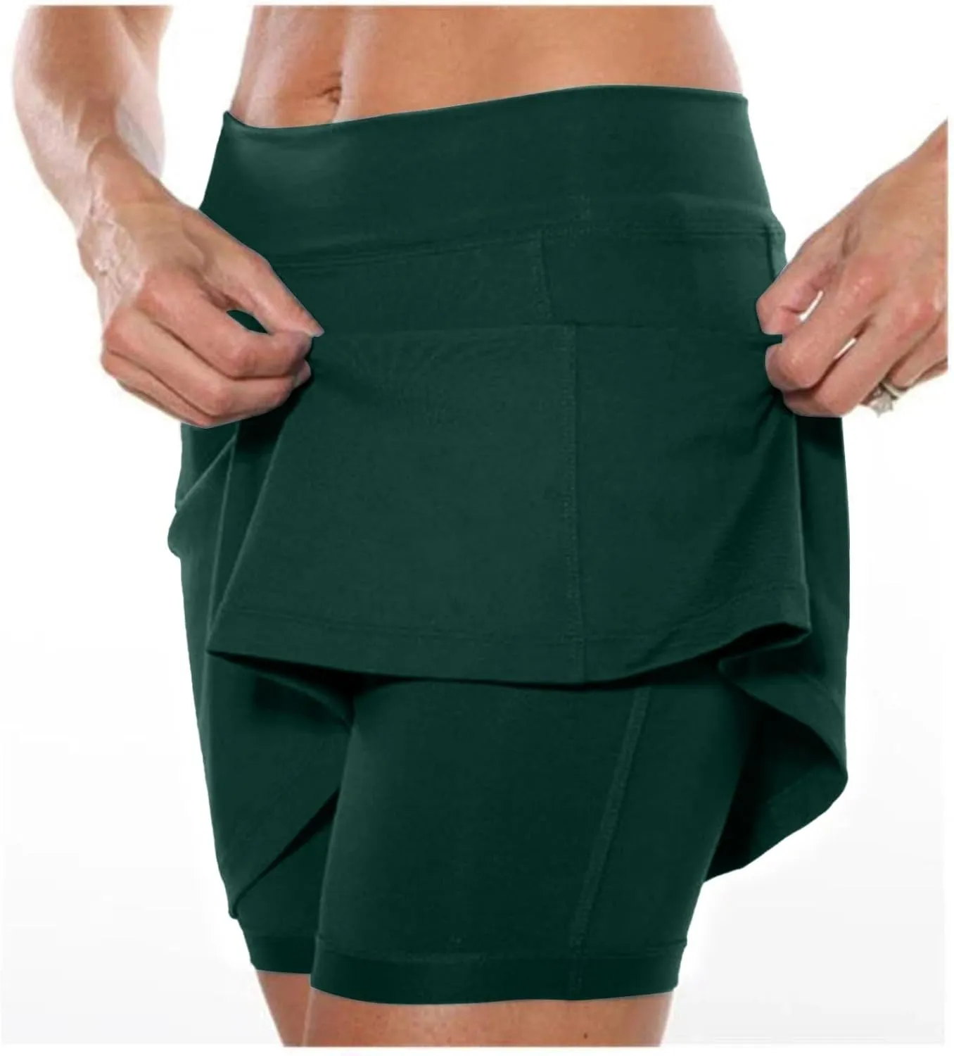 Women's Golf Skirts Skort High Waisted Stretchy Tennis Skirt Short Athletic Tennis Workout Sports Pickleball Skorts