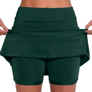 Women's Golf Skirts Skort High Waisted Stretchy Tennis Skirt Short Athletic Tennis Workout Sports Pickleball Skorts