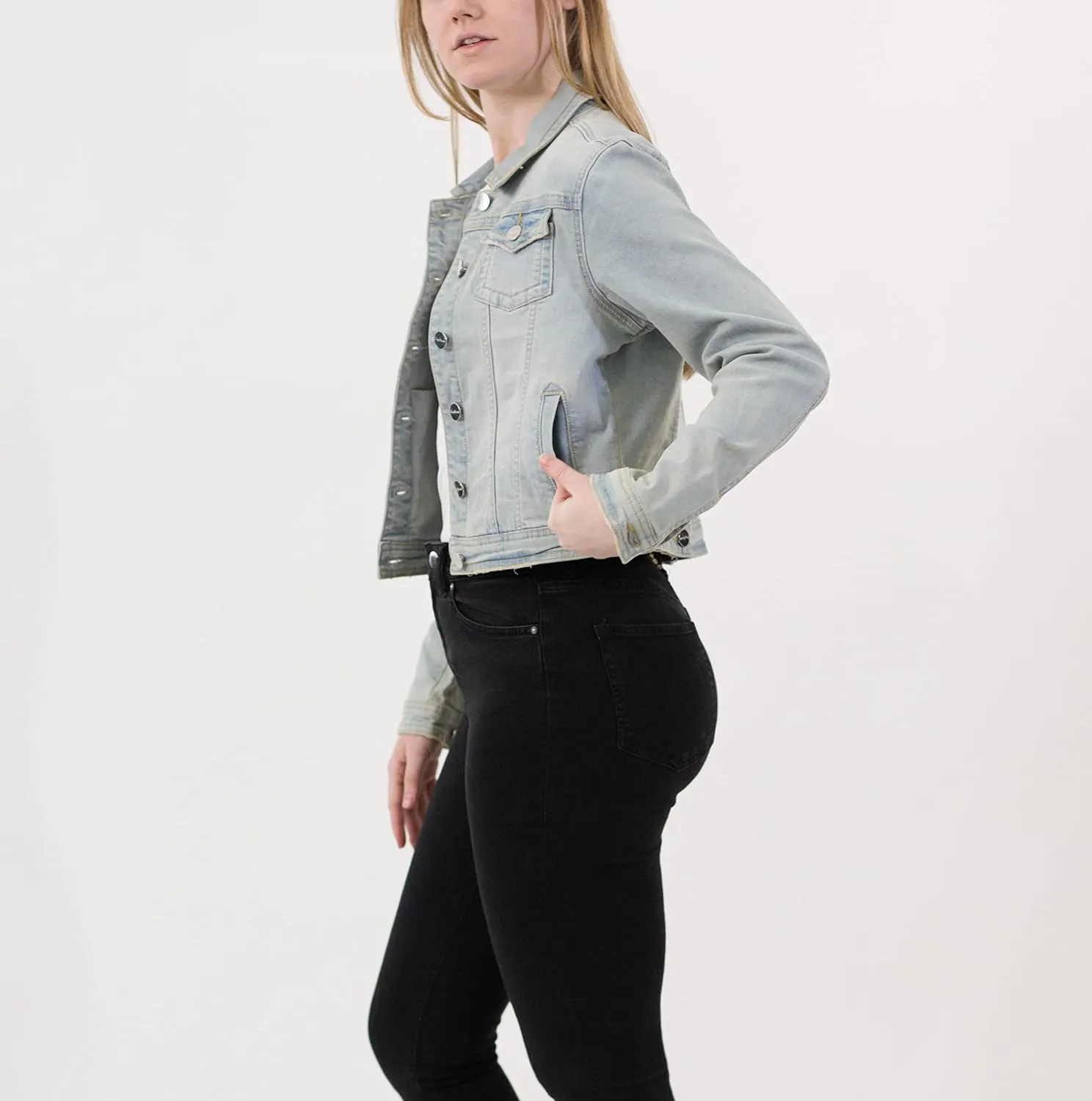 Women's Luxury Clothing Denim Jackets, Comfortable & Stylish Coat