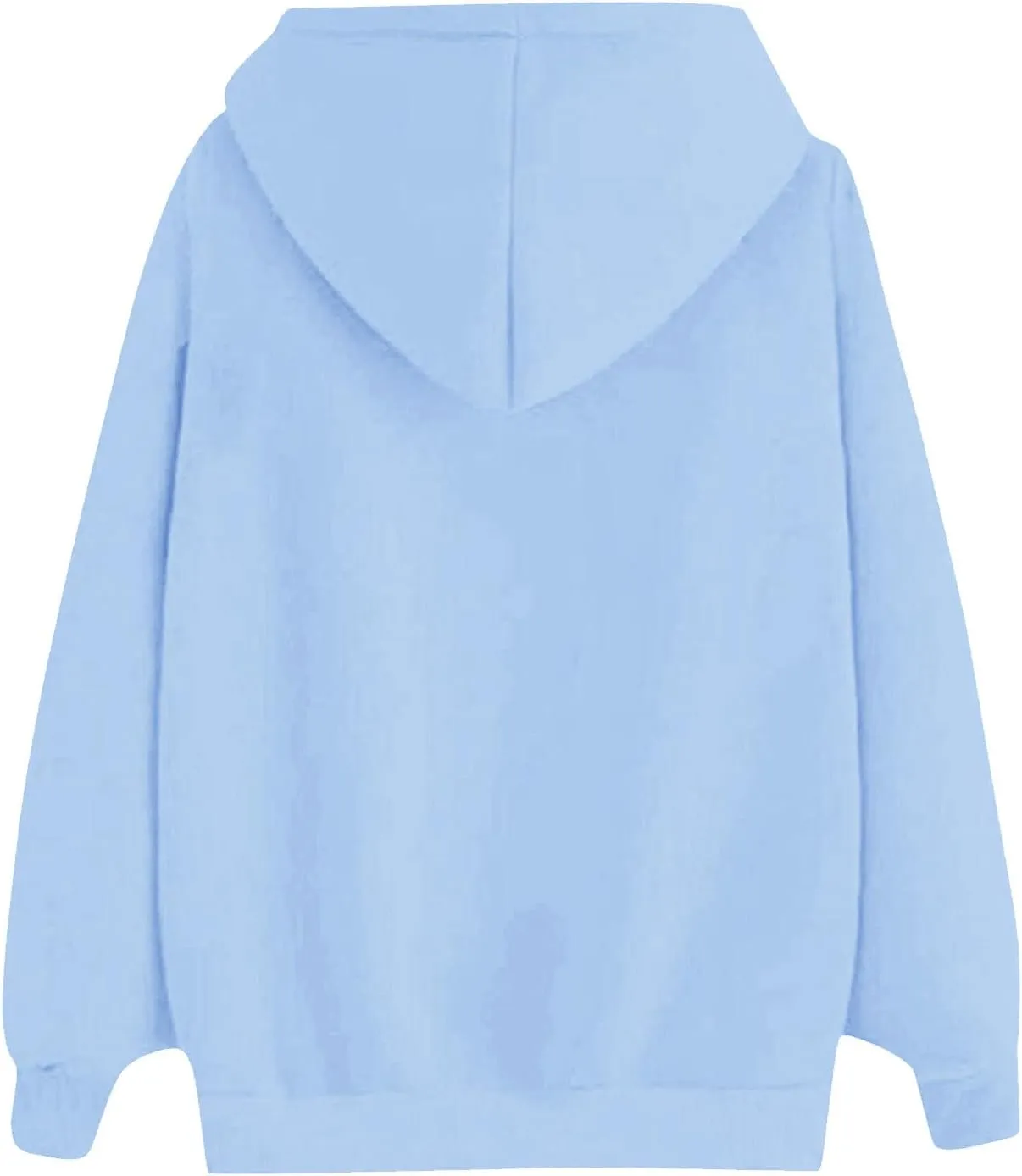 Women's Oversized Hoodies Sweatshirts Fleece Hooded Pullover Cute Sweaters Casual Comfy Fall Baggy Y2K Fashion Tops