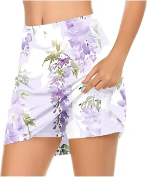 Womens Tennis Skirt Golf Skorts with Shorts 2025 Trendy Printed High Waisted Workout Yoga Pants Legging with Pockets