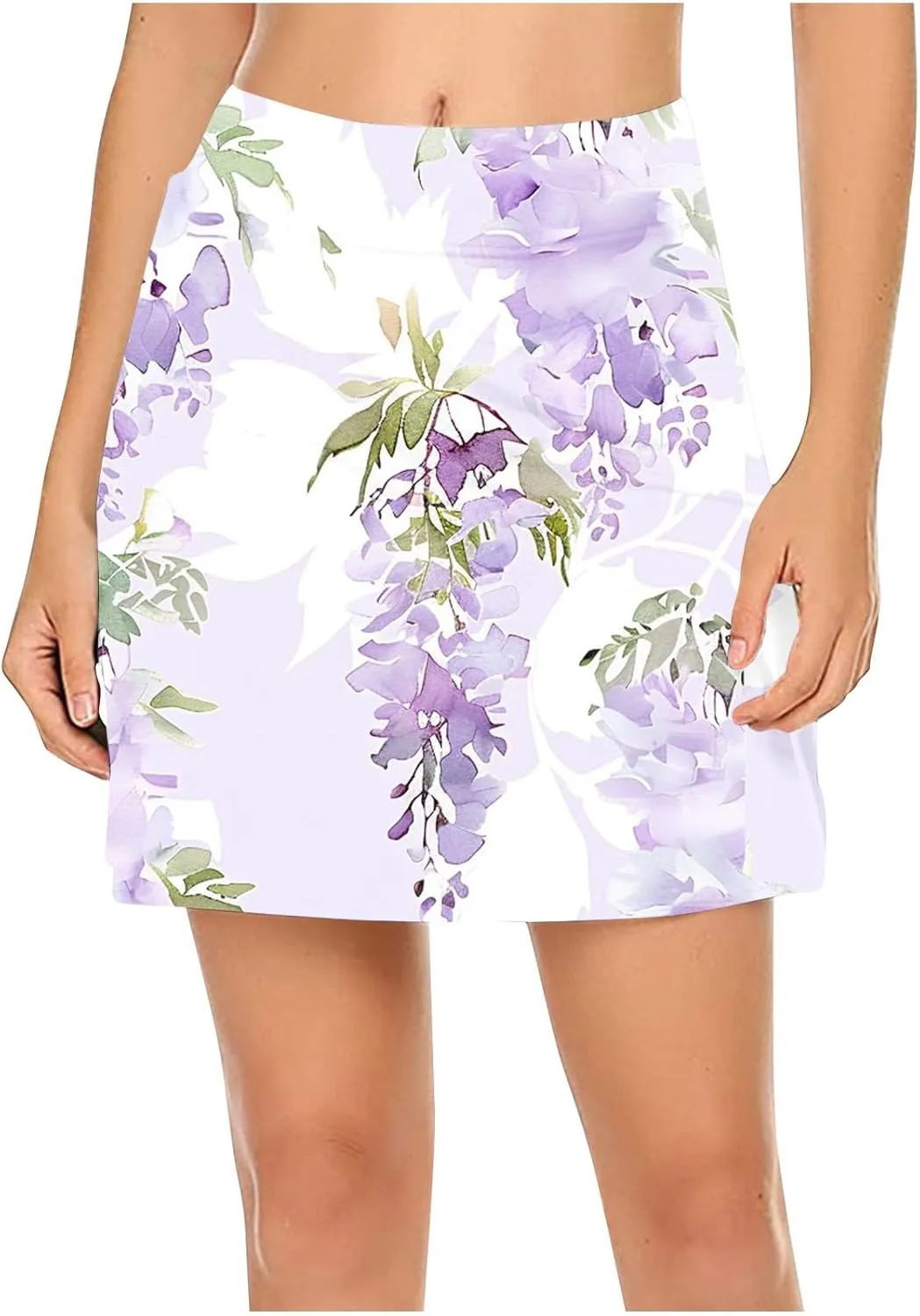Womens Tennis Skirt Golf Skorts with Shorts 2025 Trendy Printed High Waisted Workout Yoga Pants Legging with Pockets