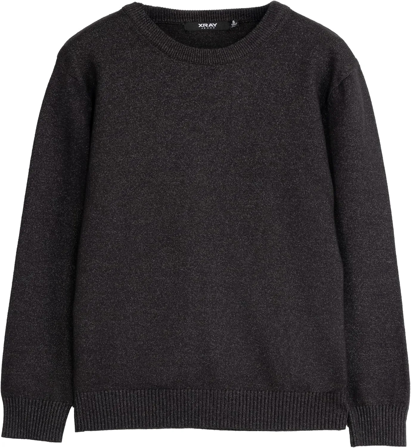 X RAY Boys Crewneck Sweater (XS - XXL), School Uniform Big Boys' & Little Kids Youth Crew Neck Long Sleeve Pullover