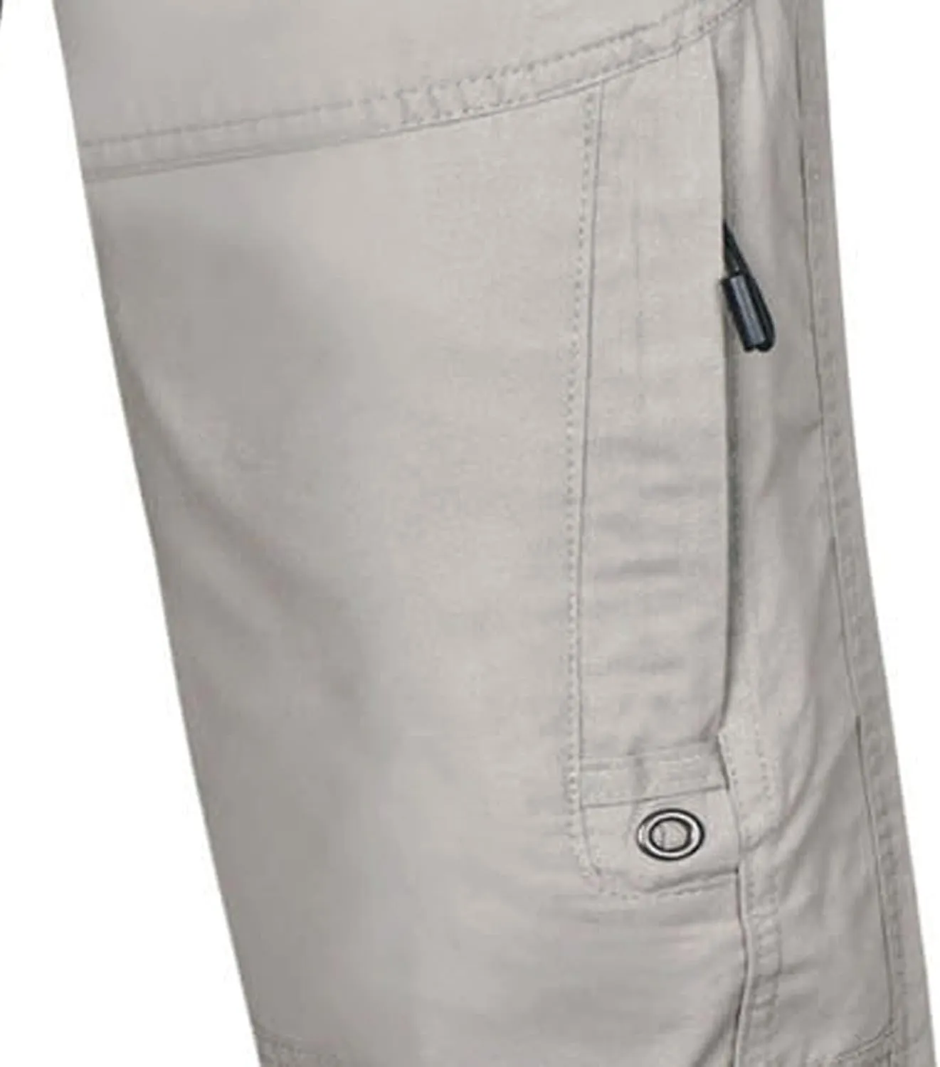 XUNRYAN Cargo Pants Mens with Multi Pockets Lightweight Quick Dry Hiking Pants Elastic Waist Running Pants Activewear